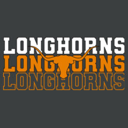 UHS Longhorns Stacked T-shirt Design