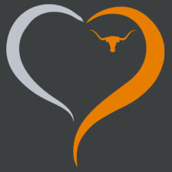 UHS Longhorn Love T-Shirt Glitter Design
