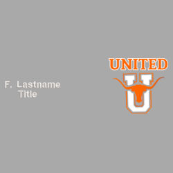 United H.S. Performance Polo Customizable Design