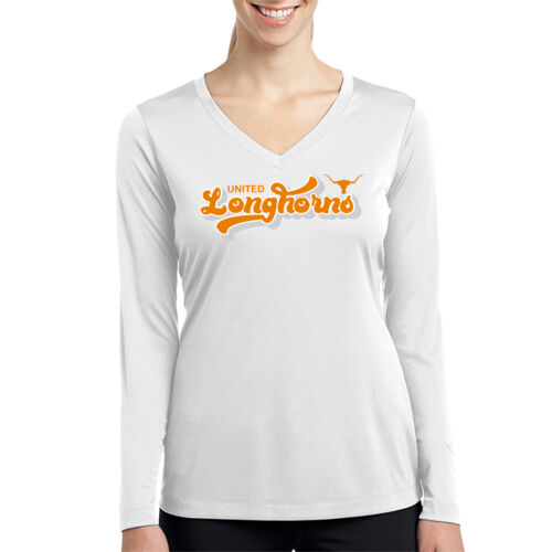 UHS Ladies Longhorn LS Dir-Fit T-shirt Thumbnail