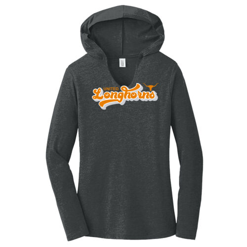 UHS Ladies Longhorn Hoodie T-shirt Thumbnail