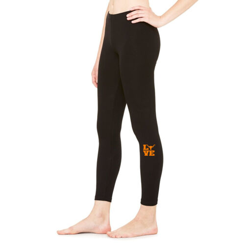 UHS Ladies Leggings Longhorn Love Thumbnail