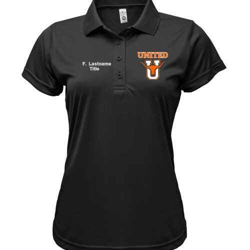 United H.S. Performance Polo Customizable Thumbnail