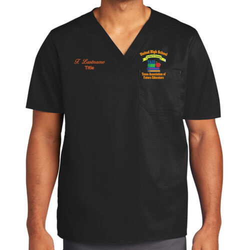 UHS TAFE Unisex Scrub Top Thumbnail