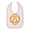 Infant Contrast Trim Premium Jersey Bib Thumbnail